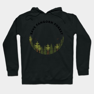 Save Fangorn Forest - Circle - White - Fantasy Hoodie